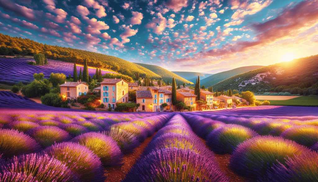 Provence, France - Lavender Fields And Charming Villages: Summer In Provence
